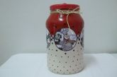 Pote de Vidro de Pinguim Chef
