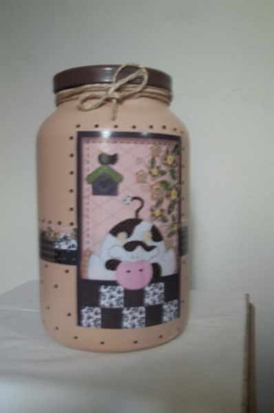 Pote de vidro d